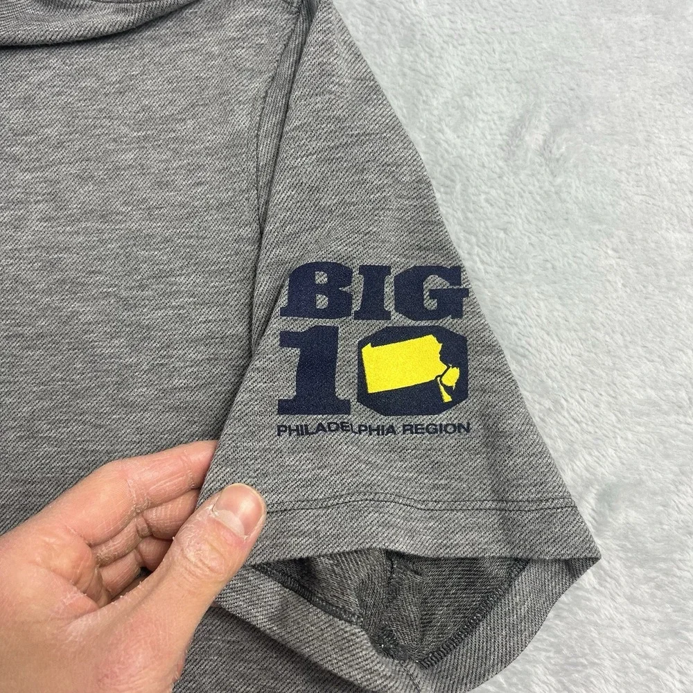 Lululemon Evolution Polo Golf‎ Shirt Mens Large Gray Performance Short Sleeve